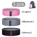 -Women'S Elastic Resistance Belt for Hip Fitness Yoga Squat Training Equipment Beautiful Butt Lifting Household Exercise