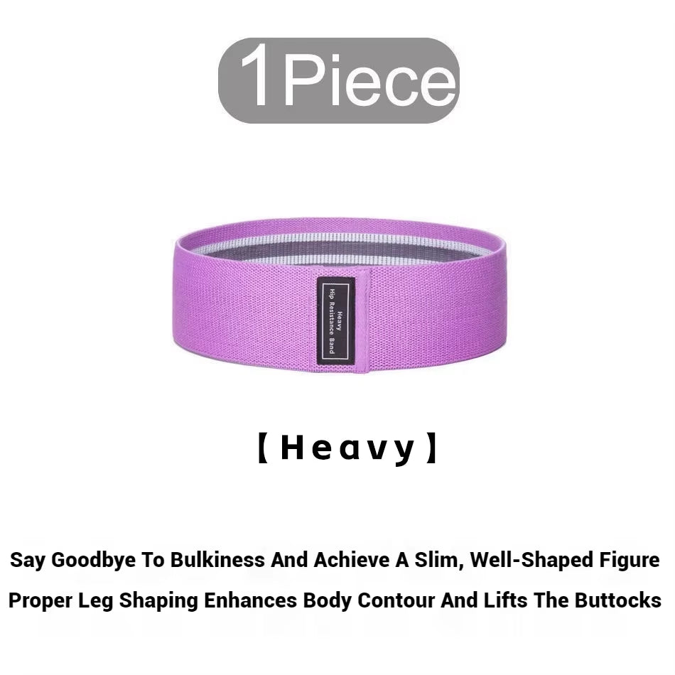 -Women'S Elastic Resistance Belt for Hip Fitness Yoga Squat Training Equipment Beautiful Butt Lifting Household Exercise