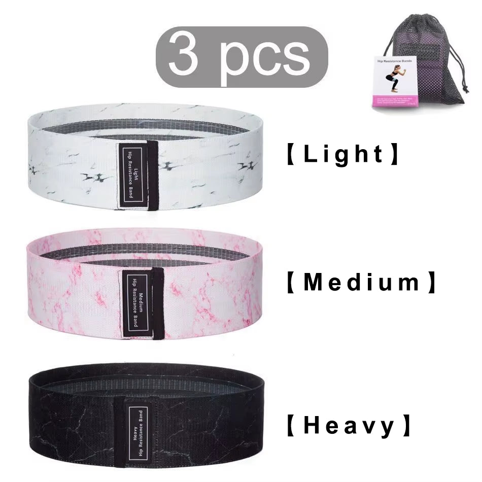 -Women'S Elastic Resistance Belt for Hip Fitness Yoga Squat Training Equipment Beautiful Butt Lifting Household Exercise