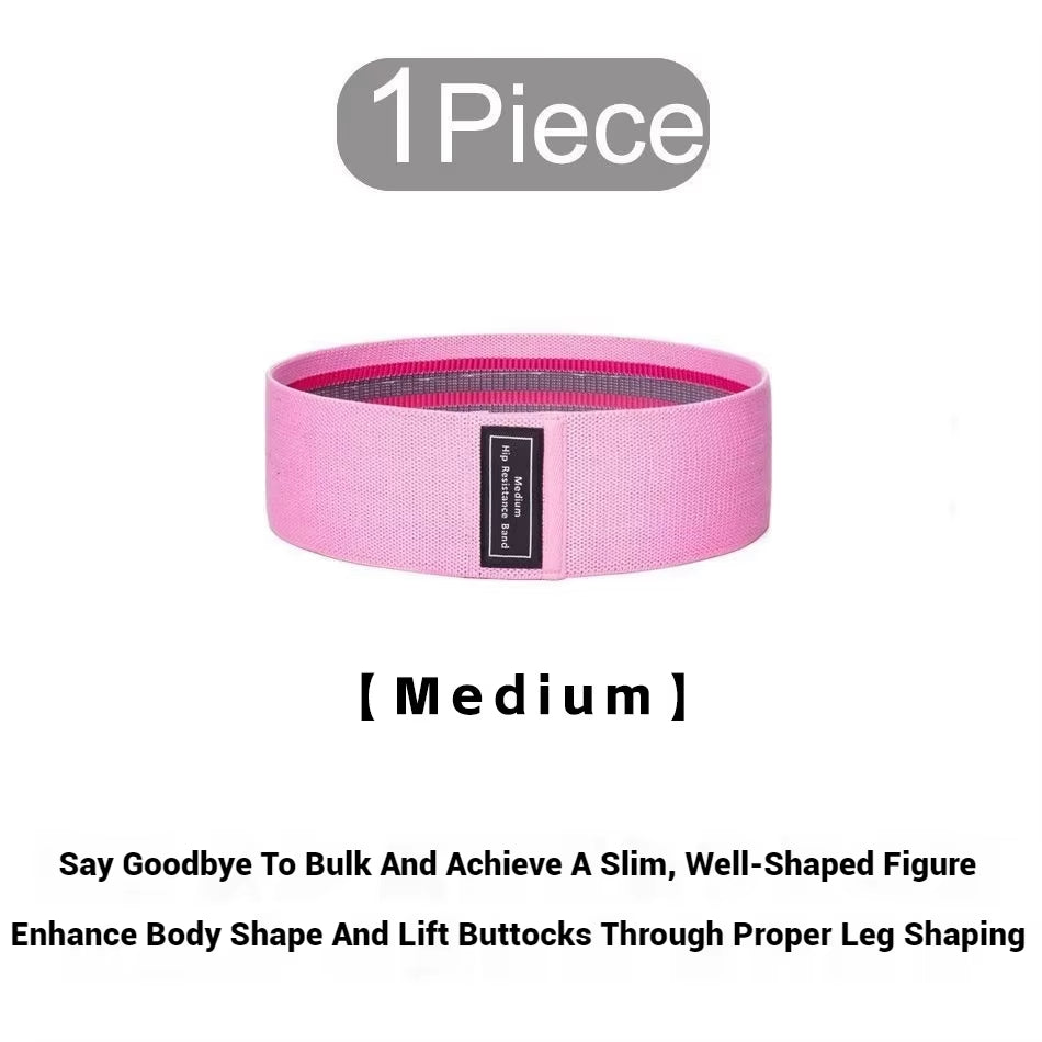 -Women'S Elastic Resistance Belt for Hip Fitness Yoga Squat Training Equipment Beautiful Butt Lifting Household Exercise