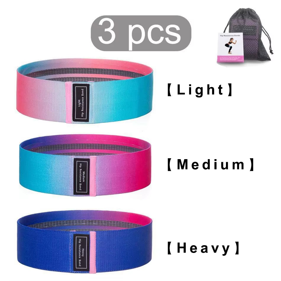 -Women'S Elastic Resistance Belt for Hip Fitness Yoga Squat Training Equipment Beautiful Butt Lifting Household Exercise