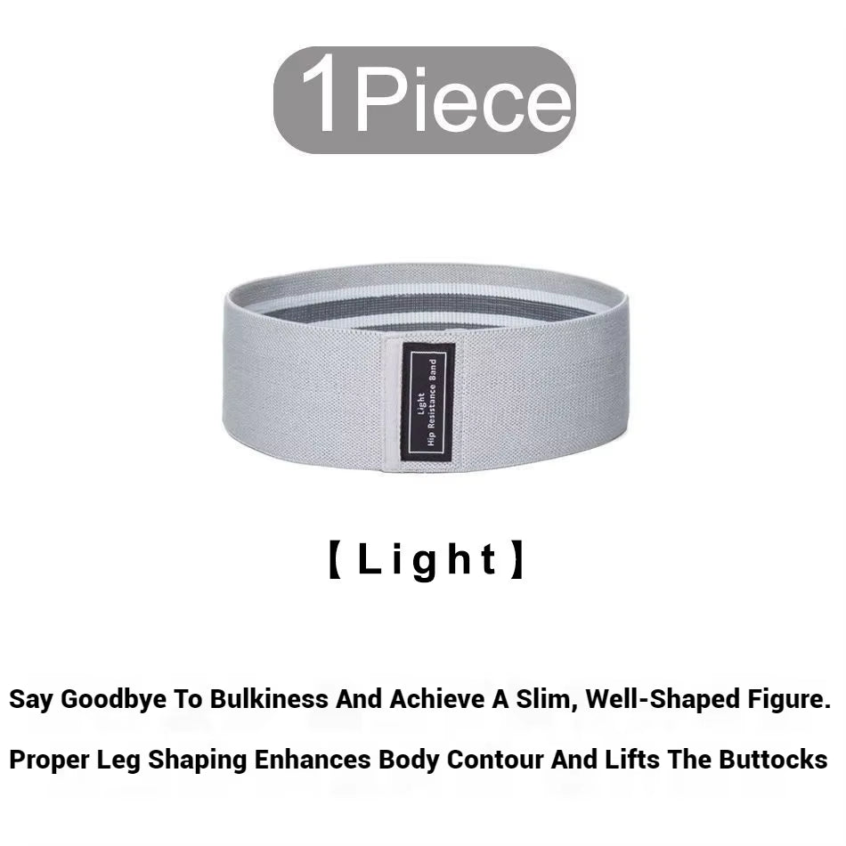 -Women'S Elastic Resistance Belt for Hip Fitness Yoga Squat Training Equipment Beautiful Butt Lifting Household Exercise
