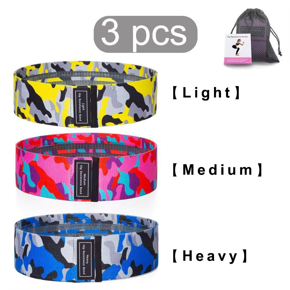 -Women'S Elastic Resistance Belt for Hip Fitness Yoga Squat Training Equipment Beautiful Butt Lifting Household Exercise