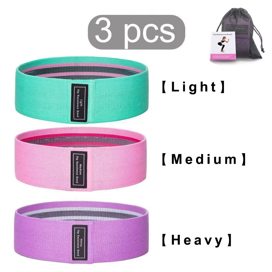 -Women'S Elastic Resistance Belt for Hip Fitness Yoga Squat Training Equipment Beautiful Butt Lifting Household Exercise